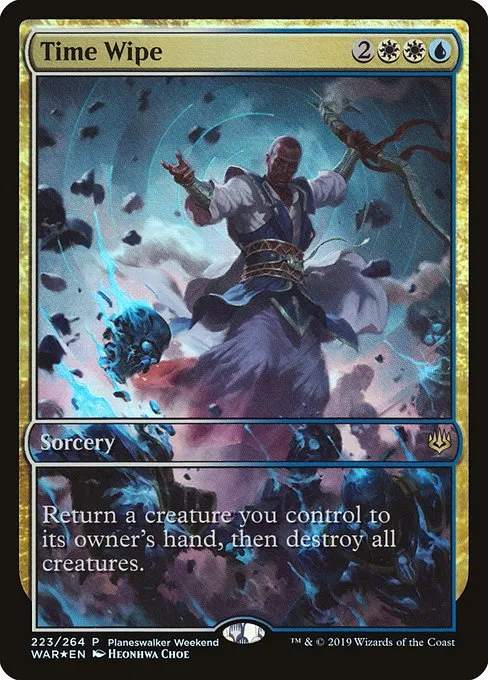 Time Wipe · War of the Spark Promos 223/176