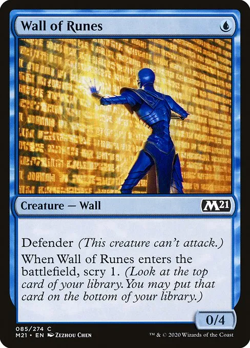 Wall of Runes · Core Set 2021 85/397