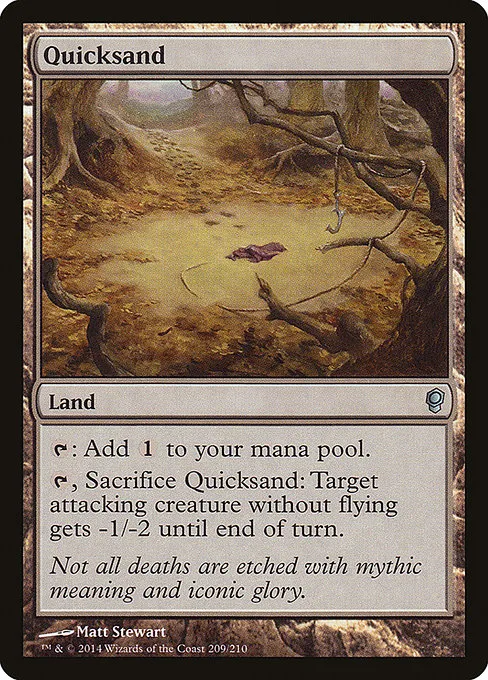 Quicksand · Conspiracy 209/210