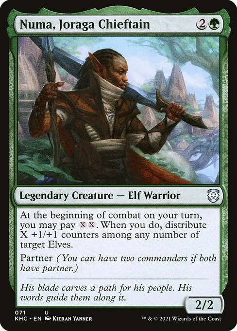Numa, Joraga Chieftain · Kaldheim Commander 71/119