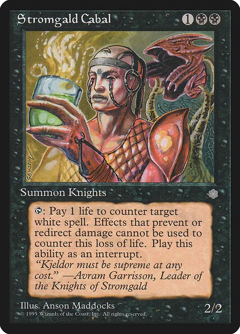 Stromgald Cabal · Ice Age 166/383