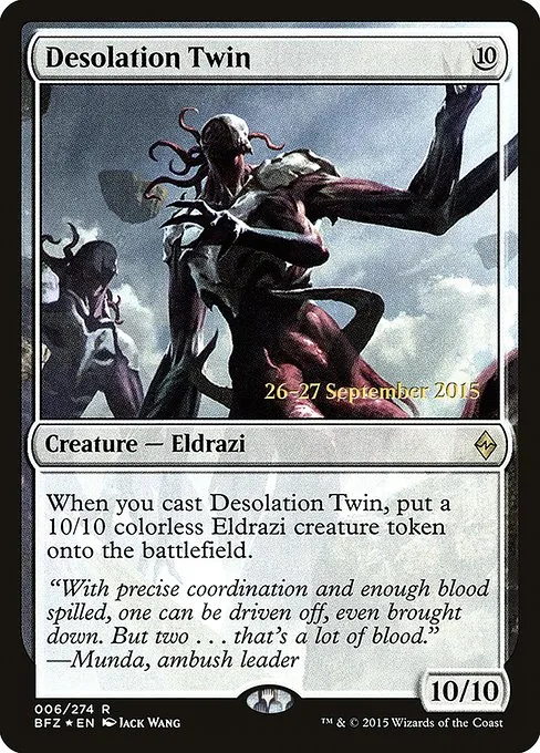 Desolation Twin · Battle for Zendikar Promos 6s/90