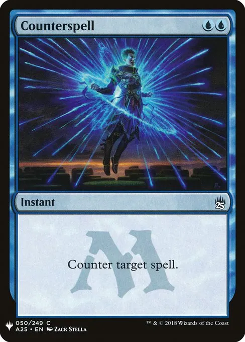 Counterspell · The List A25-50/5050