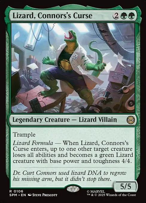 Lizard, Connors's Curse · Marvel's Spider-Man 106/286
