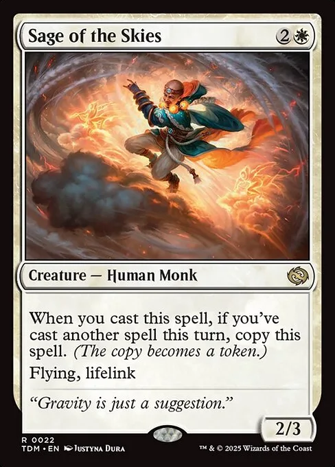 Sage of the Skies · Tarkir: Dragonstorm 22/427