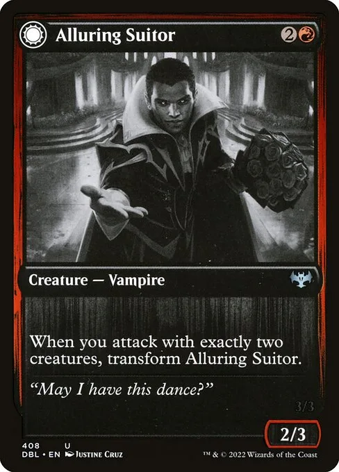 Alluring Suitor // Deadly Dancer · Innistrad: Double Feature 408/535
