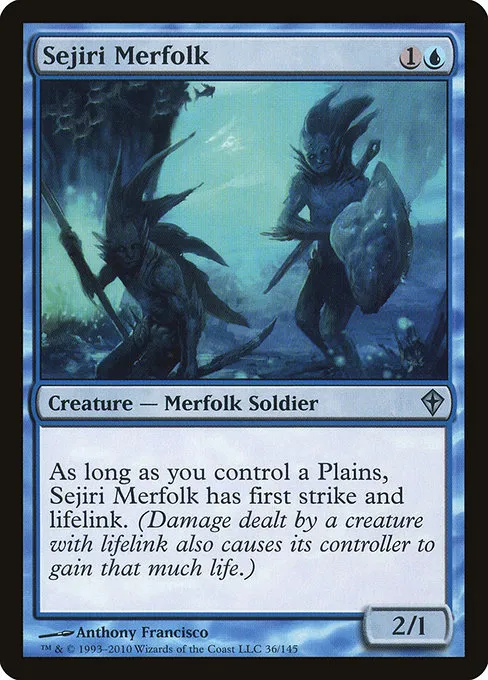 Sejiri Merfolk · Worldwake 36/145