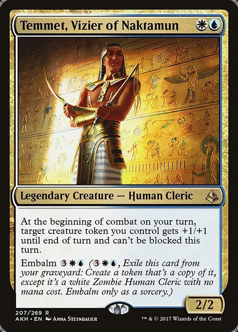 Temmet, Vizier of Naktamun · Amonkhet 207/287