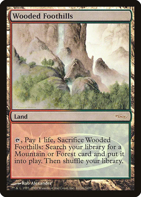Wooded Foothills · Judge Gift Cards 2009 10/10