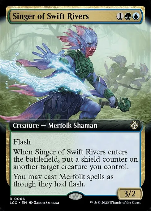 Singer of Swift Rivers · The Lost Caverns of Ixalan Commander 66/370