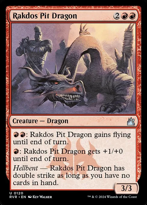 Rakdos Pit Dragon · Ravnica Remastered 120/531