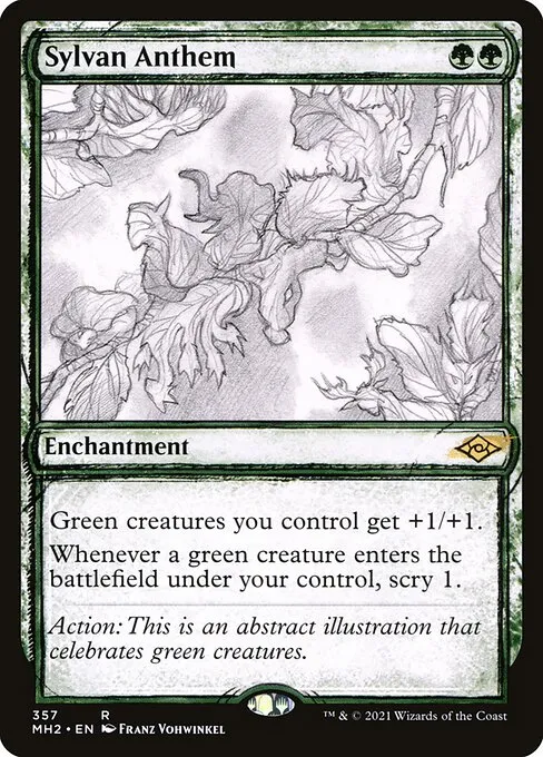 Sylvan Anthem · Modern Horizons 2 357/493