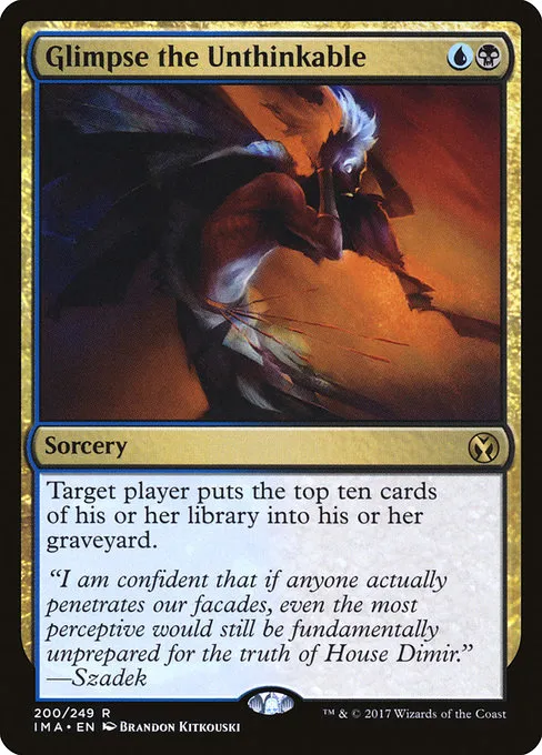 Glimpse the Unthinkable · Iconic Masters 200/249