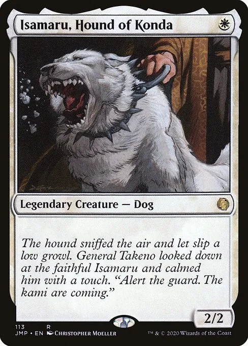 Isamaru, Hound of Konda · Jumpstart 113/497