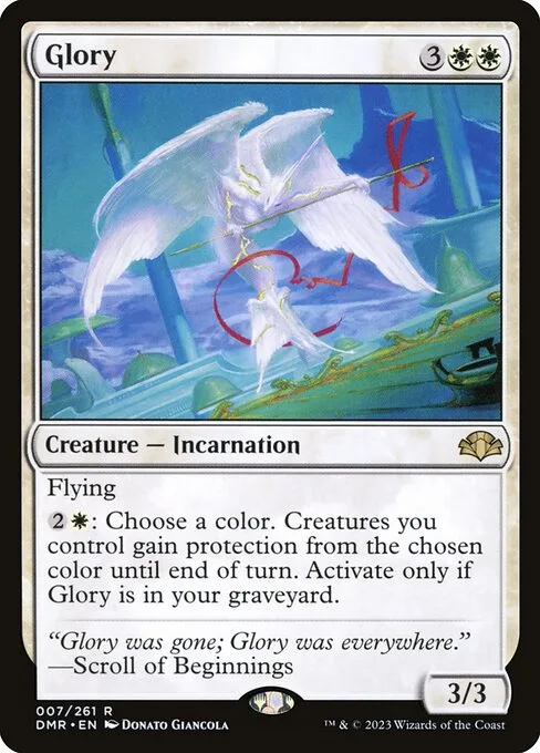 Glory · Dominaria Remastered 7/457