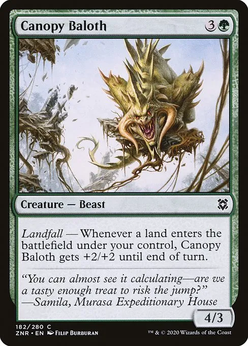 Canopy Baloth · Zendikar Rising 182/407