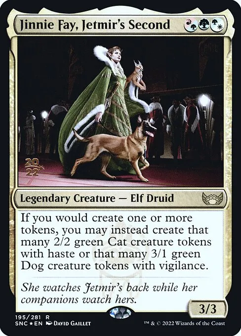 Jinnie Fay, Jetmir's Second · Streets of New Capenna Promos 195s/161