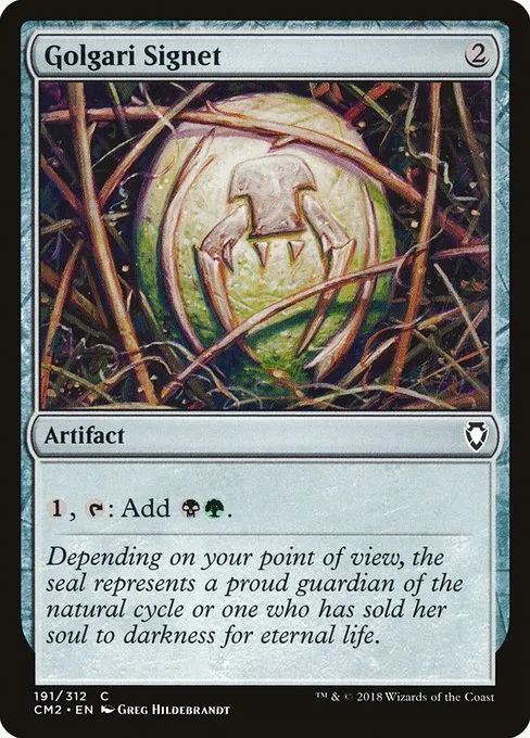 Golgari Signet · Commander Anthology Volume II 191/312