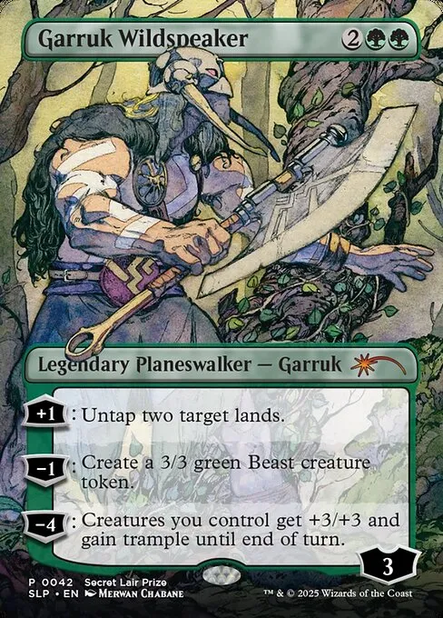 Garruk Wildspeaker · Secret Lair Promo 42/51