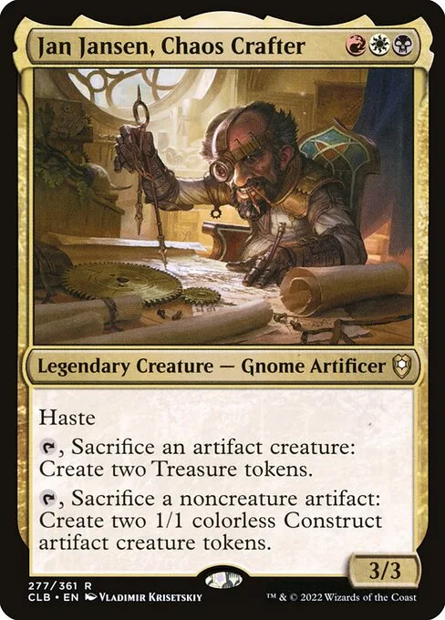 Jan Jansen, Chaos Crafter · Commander Legends: Battle for Baldur's Gate 277/936