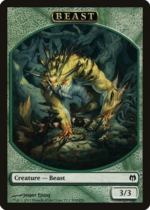 Beast · Duel Decks: Heroes vs. Monsters Tokens 2/2