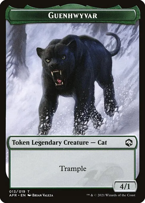Guenhwyvar · Adventures in the Forgotten Realms Tokens 13/22