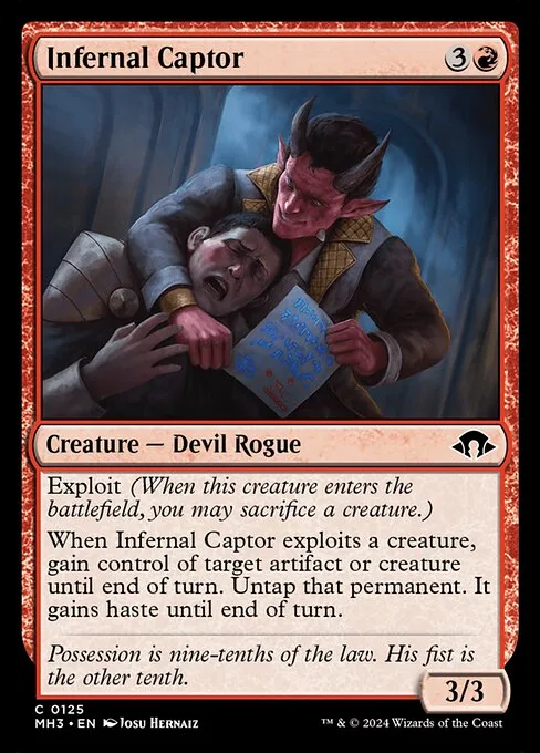 Infernal Captor · Modern Horizons 3 125/528