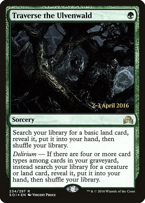 Traverse the Ulvenwald · Shadows over Innistrad Promos 234s/90