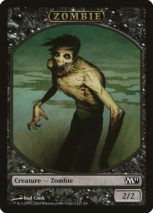Zombie · Magic 2011 Tokens 3/6