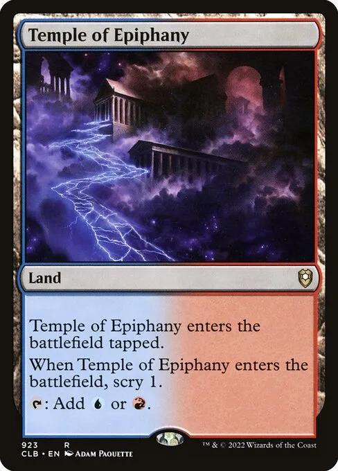 Temple of Epiphany · Commander Legends: Battle for Baldur's Gate 923/936