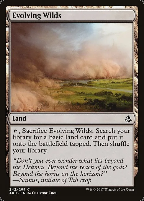 Evolving Wilds · Amonkhet 242/287