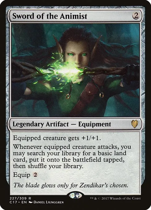 Sword of the Animist · Commander 2017 227/309