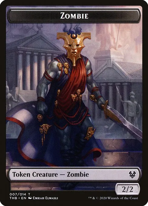 Zombie · Theros Beyond Death Tokens 7/14