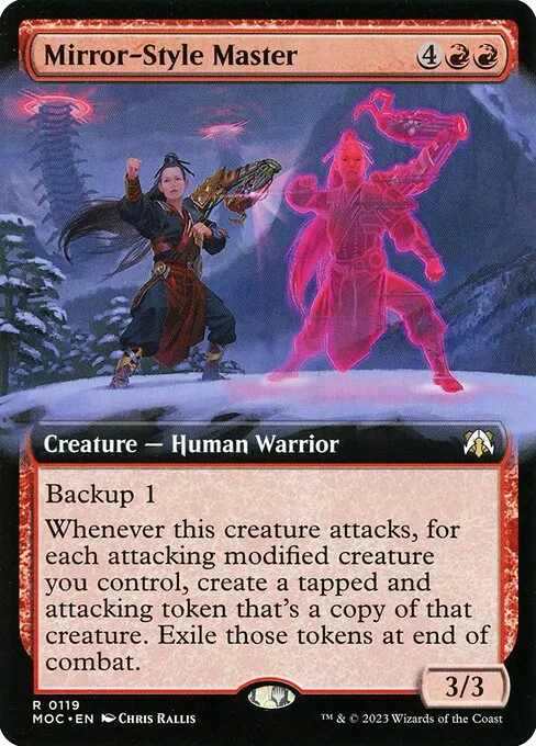 Mirror-Style Master · March of the Machine Commander 119/450