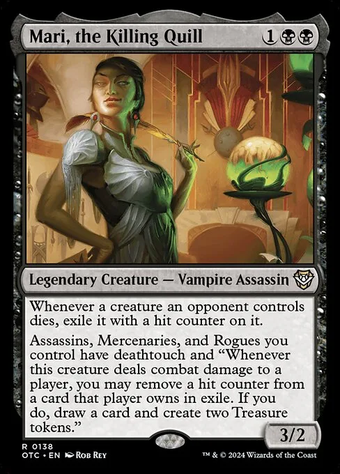 Mari, the Killing Quill · Outlaws of Thunder Junction Commander 138/342