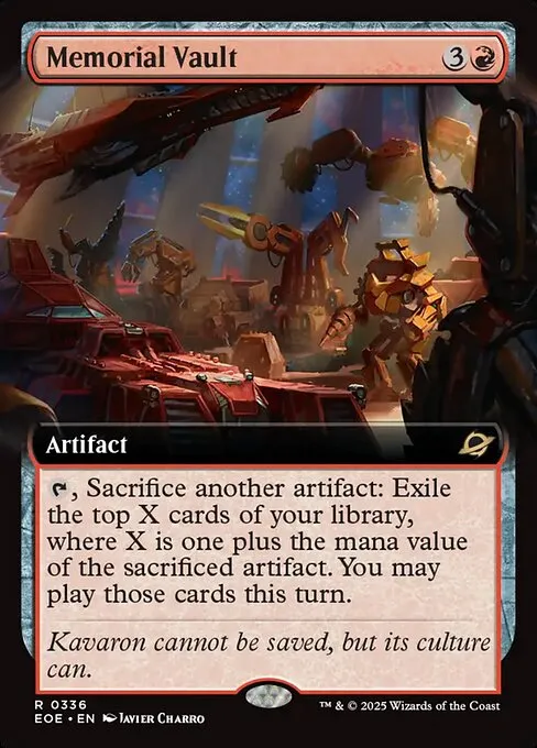 Memorial Vault · Edge of Eternities 336/400