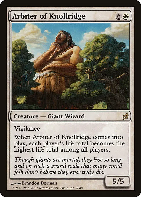 Arbiter of Knollridge · Lorwyn 2/301
