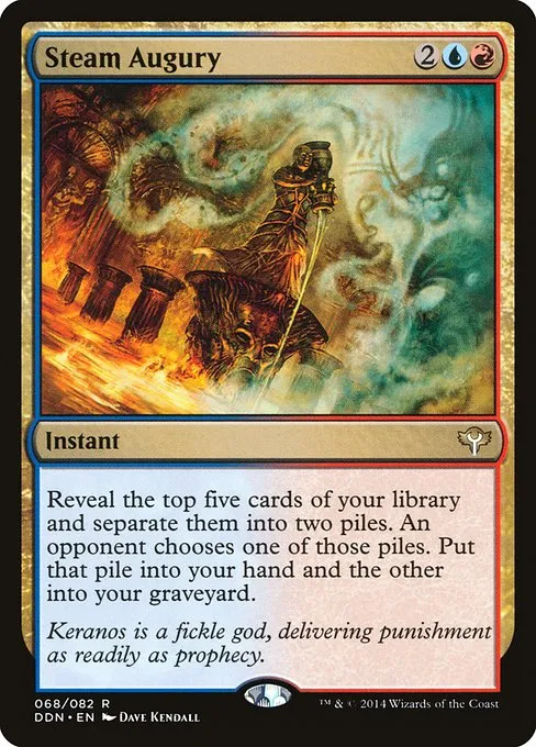 Steam Augury · Duel Decks: Speed vs. Cunning 68/82