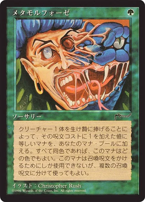 Metamorphosis · Chronicles Foreign Black Border 66/125