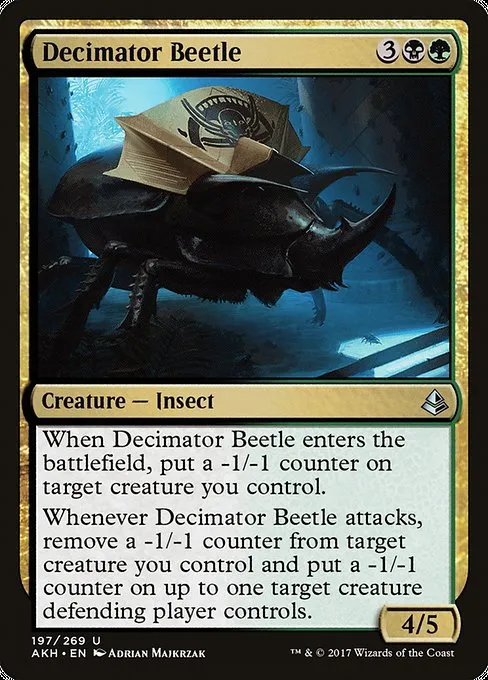 Decimator Beetle · Amonkhet 197/287