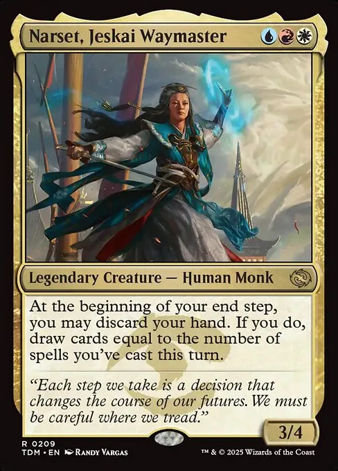 Narset, Jeskai Waymaster · Tarkir: Dragonstorm 209/427