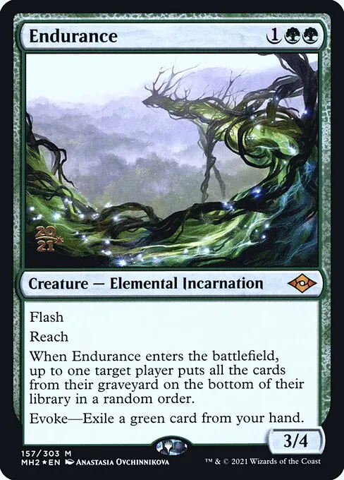 Endurance · Modern Horizons 2 Promos 157s/86