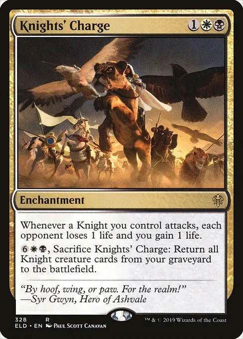 Knights' Charge · Throne of Eldraine 328/398