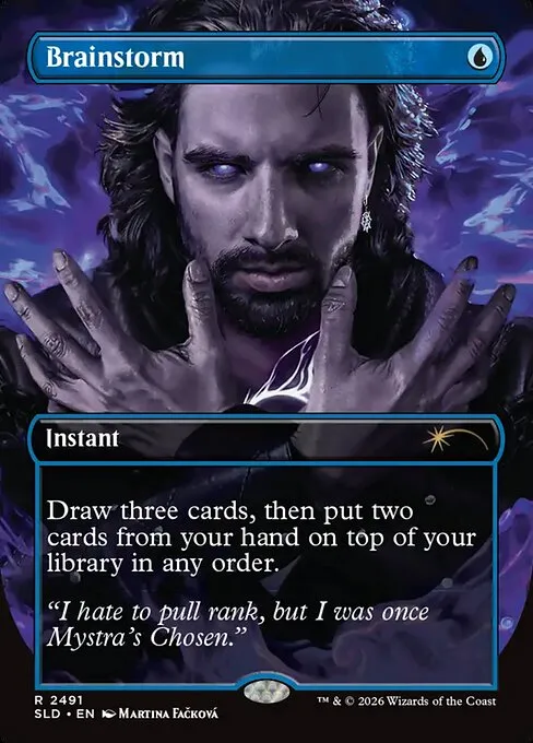Brainstorm · Secret Lair Drop 2491/2547