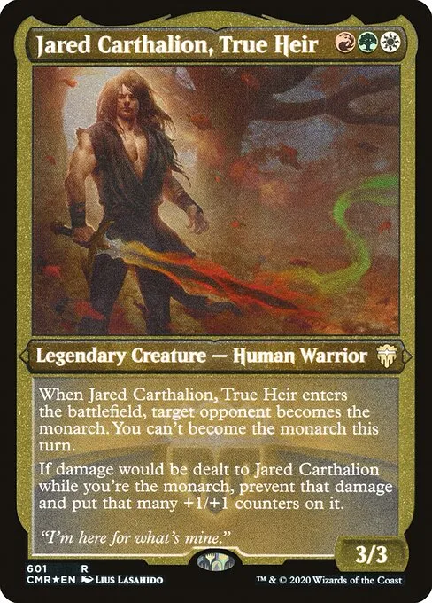 Jared Carthalion, True Heir · Commander Legends 601/718