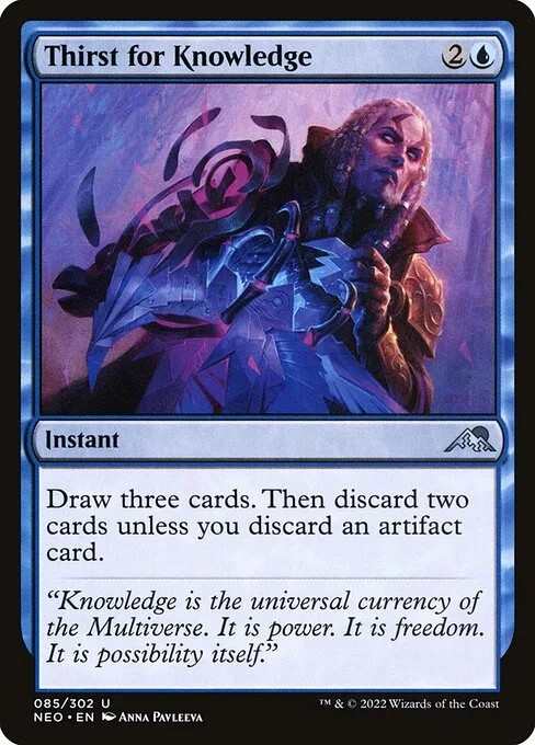 Thirst for Knowledge · Kamigawa: Neon Dynasty 85/531