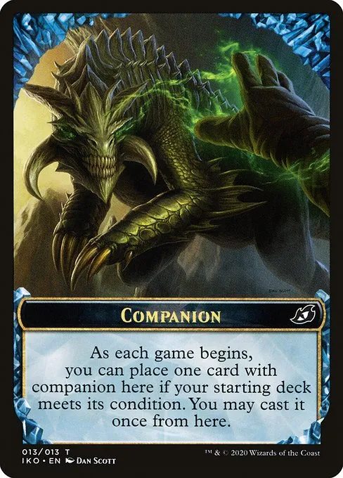 Companion · Ikoria: Lair of Behemoths Tokens 13/14