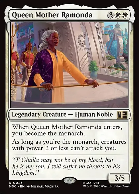 Queen Mother Ramonda · Marvel Super Heroes Commander 23/9