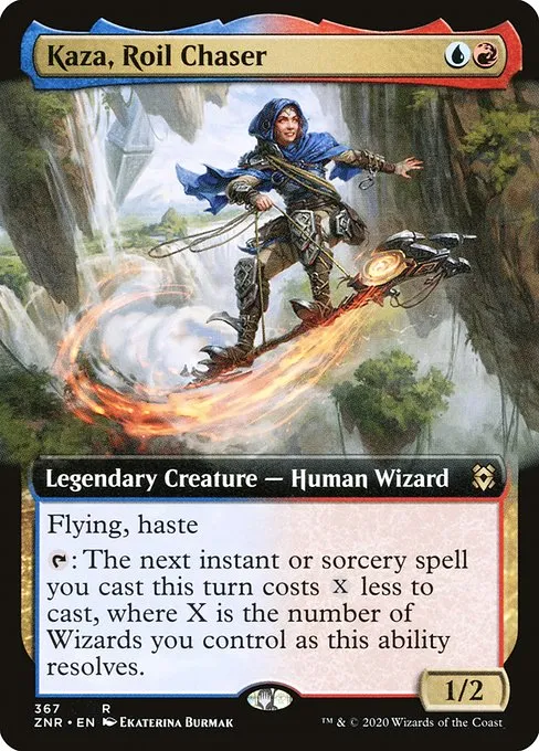 Kaza, Roil Chaser · Zendikar Rising 367/407
