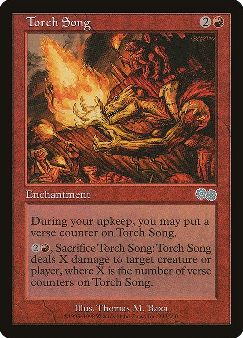 Torch Song · Urza's Saga 222/357